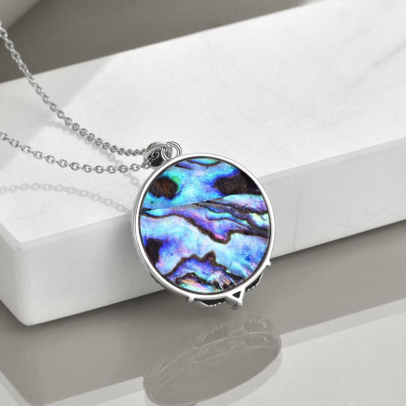 925 Sterling Silver Mermaid Sea Turtle Necklace Pendant for Girls Daughter Women - Mermaid Sea Turtle Necklace