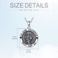 925 Sterling Silver Saint Jude Pendant Necklace - Saint Jude Silver Pendant for Disappointment Relief