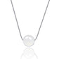 925 Sterling Silver Strawberry Quartz Necklace - Berry Good Silver Fashion with 8mm Quartz Necklace