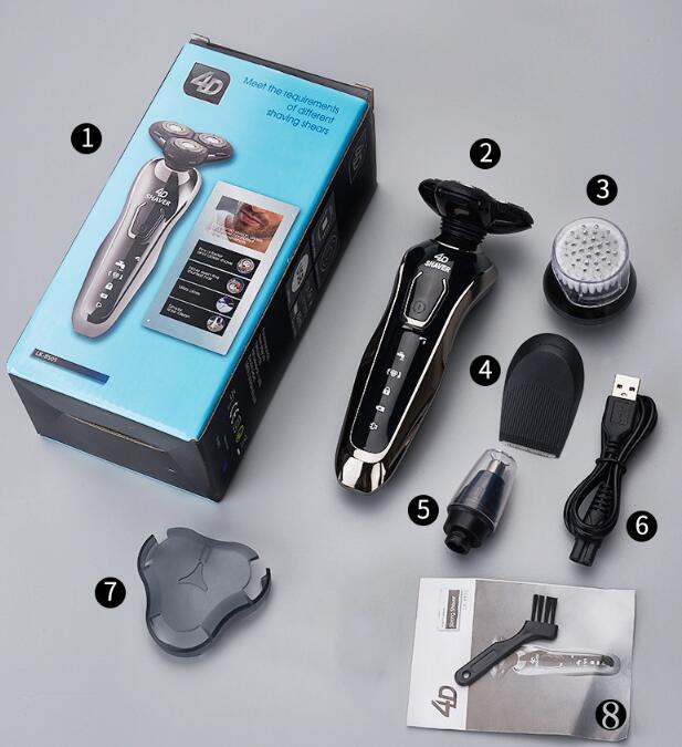 Men's Electric 5-in-1 Rechargeable Washable Shaver