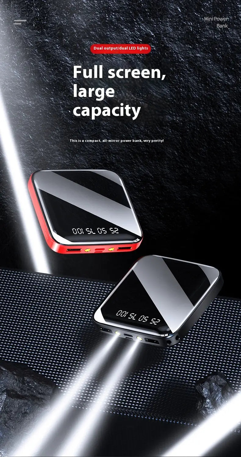 Dlúth 10000Mah Soláthar Cumhachta Iniompartha Pacáiste Battery USB Muirearú USB