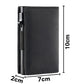 Men’s Ultra-thin RFID Anti-theft Metal Card Sleeve - Steal This Wallet Not Your Identity With Style