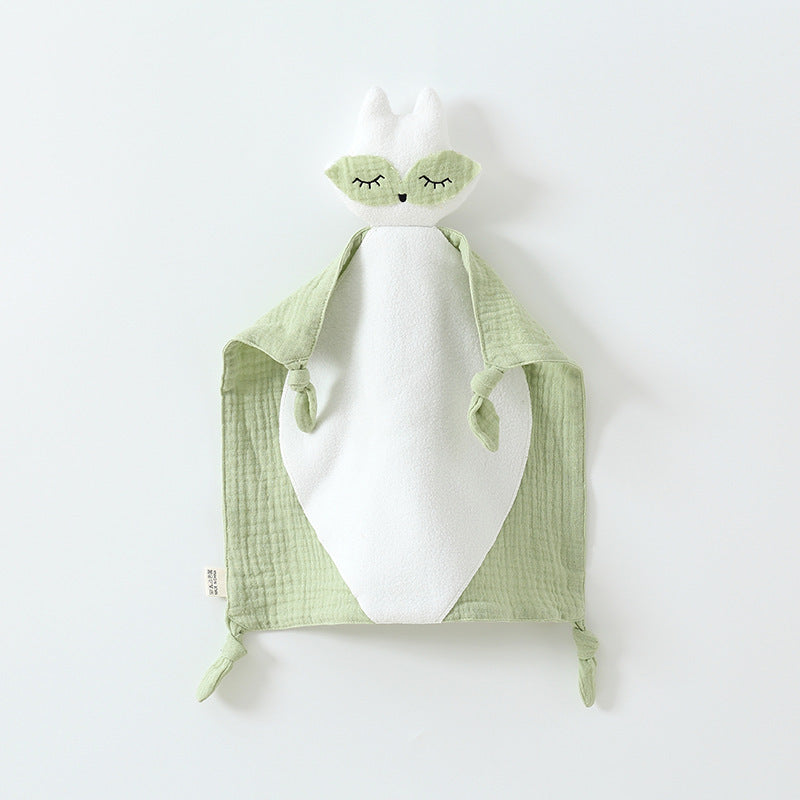 Pure Cotton Baby Soothing Towel - Soft as a Fox Baby Towel for Soothing Snuggles