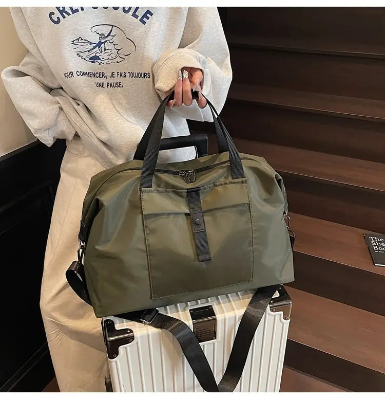 Großkapazität Oxford Stoffreise-Rucksack 36-55L Leichtes langlebiger Tasche