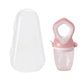 Baby Fruits And Vegetables Newborn Food Supplement Feeders Silicone Molar Rod Fruit Vegetable Fresh Food Feeder - Light