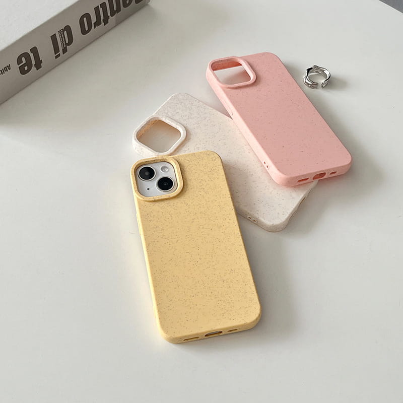 Tpu Wheat Straw Frosted Soft Phone Case