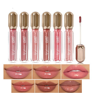 6-color Matte Liquid Lipstick Pearlescent