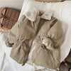 Children's Cashmere Padded Suit Thickened Pie Overcome - Khaki