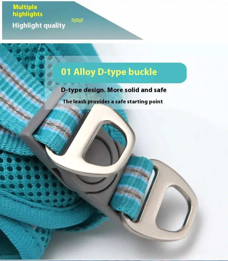 Macska kitörő biztonsági gallér hálószalaggal és kézi kötéllel több színben