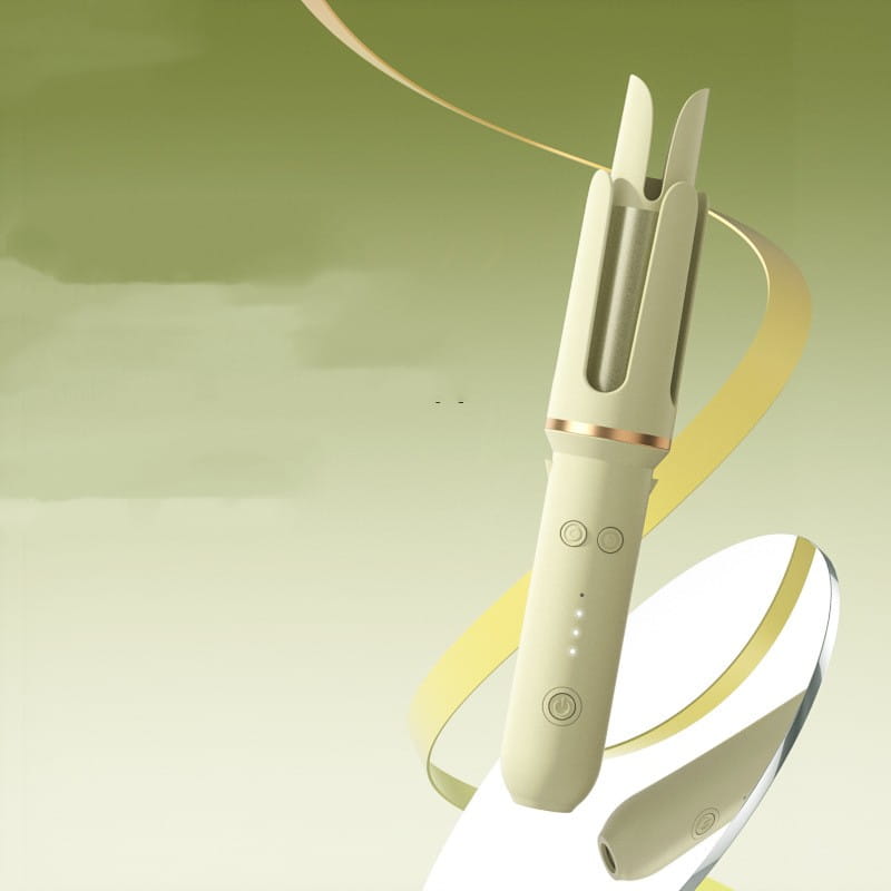 Tourmaline Ceramic Hair Curler for Dry and Wet with Large Diameter