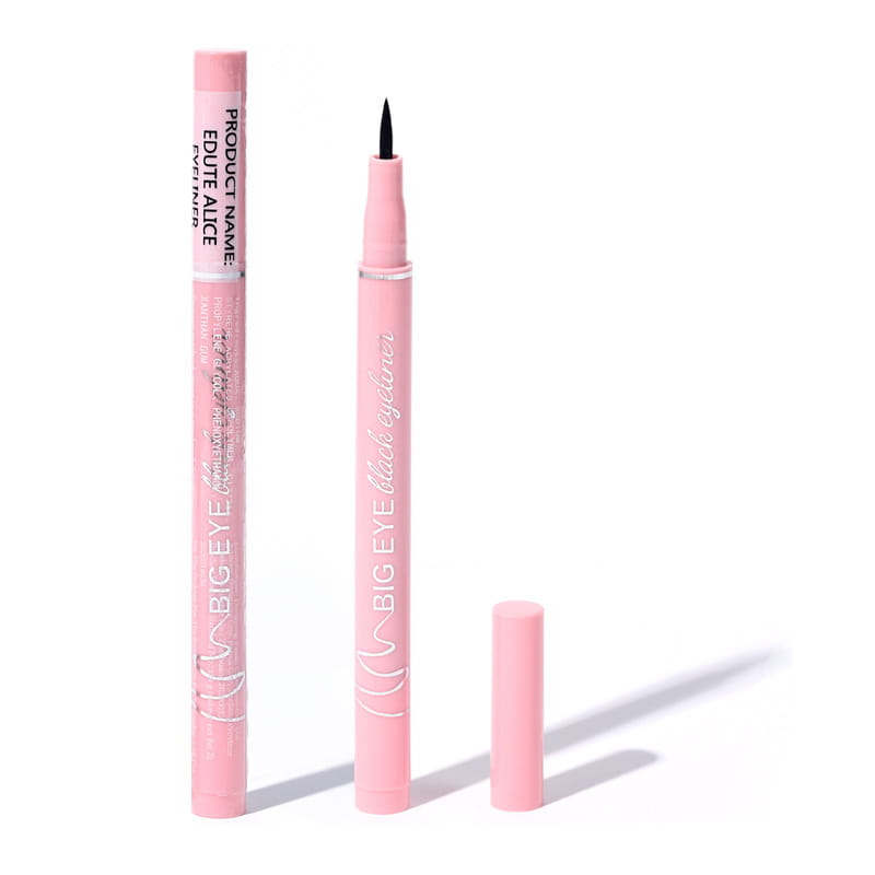 Waterproof Eyeliner Black and Pink - Long-lasting Smooth Lines for United States