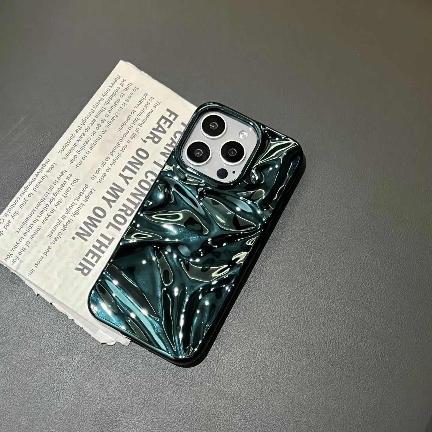 Electroplating de carcasa suave para iPhone 11 12 Pro Max Anti -Drop Fingerprint