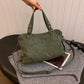 Ny kvinnes veske All-match messenger bag Frosted ensfarget skulder 