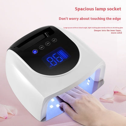 96W High Power Charging Nail Phototherapy Light with White and Red Modes - Teleplus 96w high power charging nail