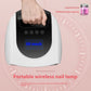 96W High Power Charging Nail Phototherapy Light with White and Red Modes - Teleplus 96w high power charging nail