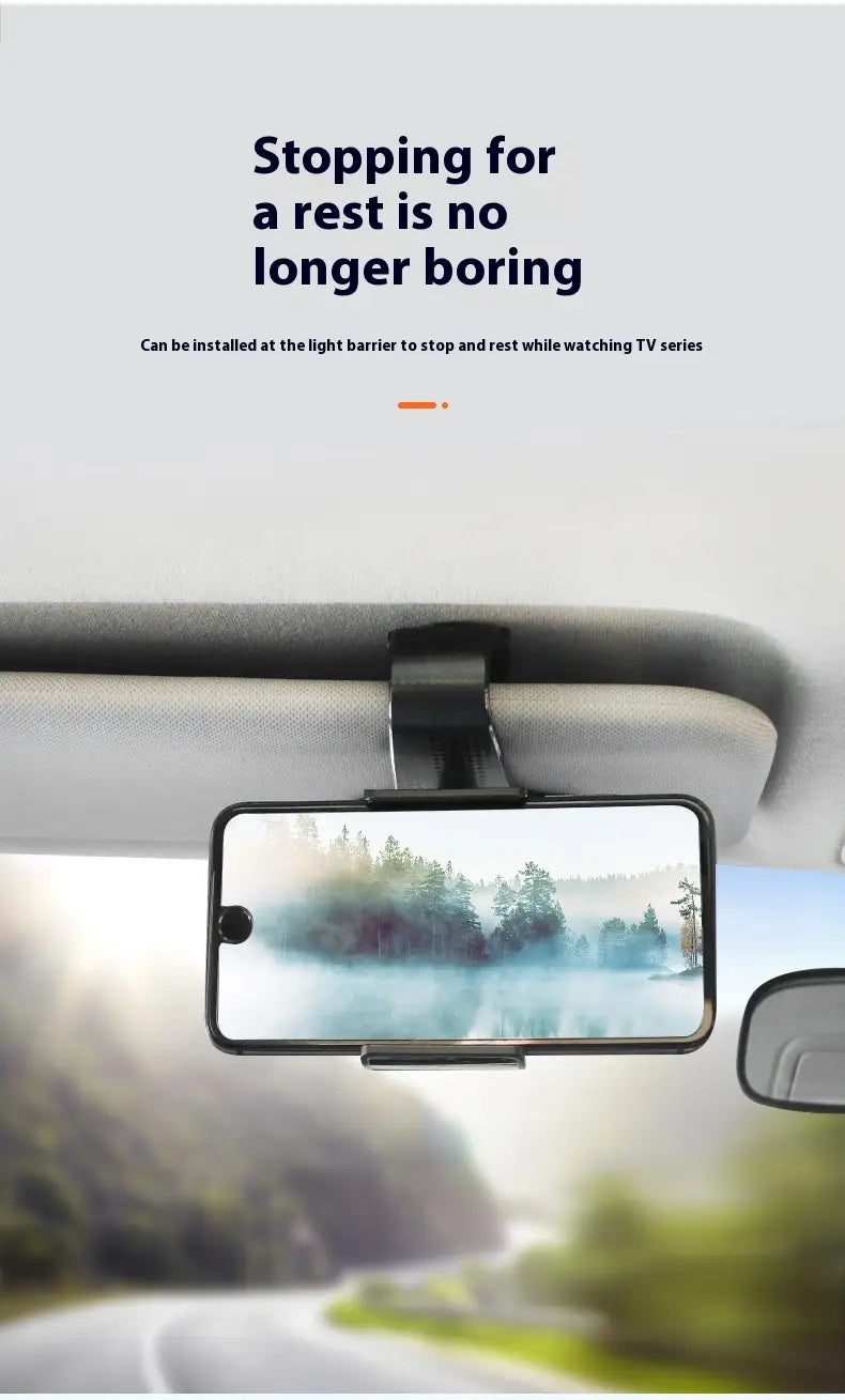 Universal Car Phone Holder Dashboard Mount for Navigation and Safety