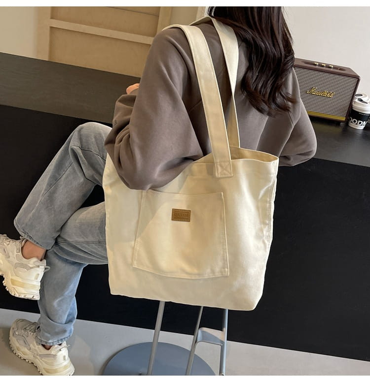 Sac vertical carré de valise de voyage en toile avec organisateur d'emballage à fermeture éclair