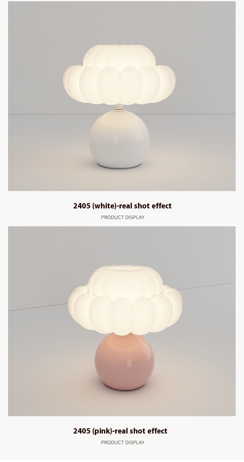 Dayuan Garden Mushroom Night Lamp with Full Spectrum Ceramic Light