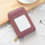 Card Holder Women’s Anti-degaussing Mini And Simple Multi-function - Women’s Anti-Degaussing Card Holder for Sneaky