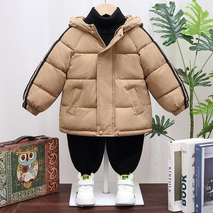 Children’s Cotton Clothes Thickened Fall Winter Coat