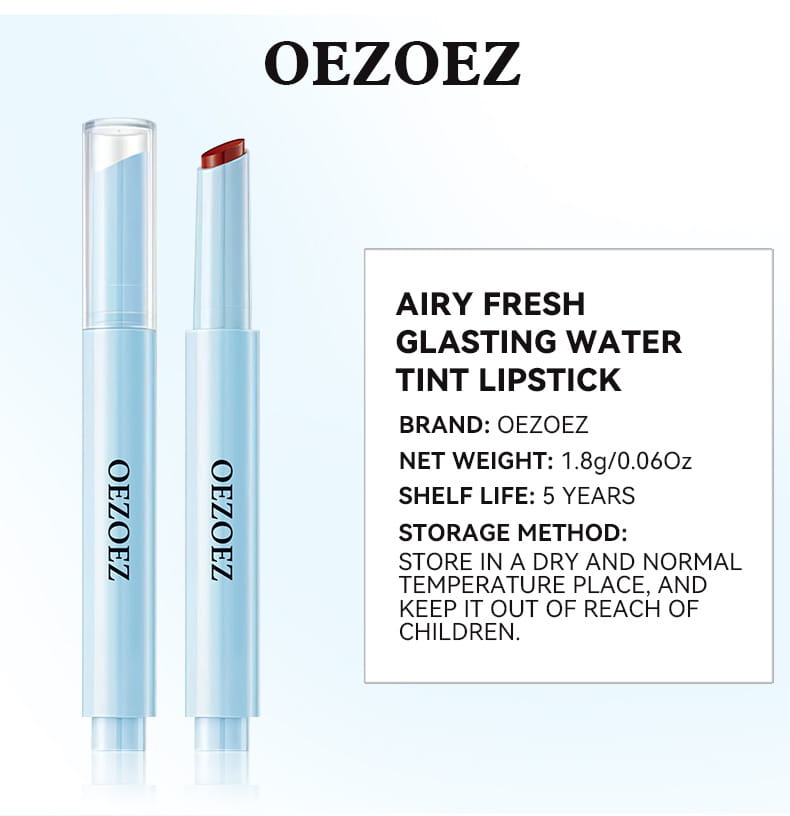 Long Lasting Moisturizing Lipstick Matte Nude Colors Soft Pigment Makeup