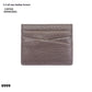 Leather Oil Edge Oblique Thin Bank Card Holder Soft Cowhide Document Package - Sleek Cowhide Wallet for Cards and Laughs