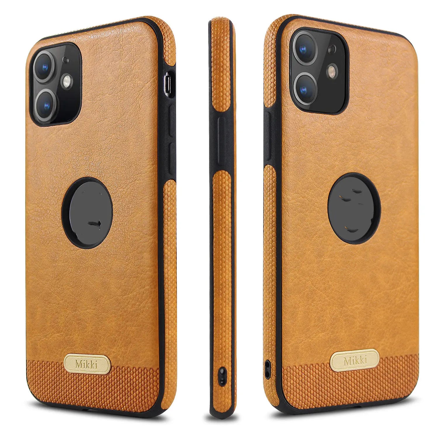 Business leather pattern phone case