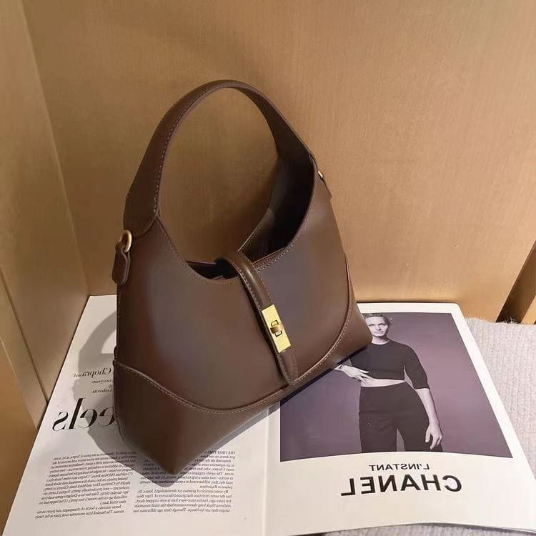 Synthetic Leather Shoulder Messenger Bag for Commute and Hand