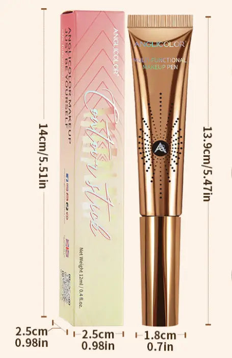 Waterproof Makeup Face Concealer Set for Highlight Contour and Brightening