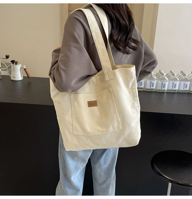 Sac vertical carré de valise de voyage en toile avec organisateur d'emballage à fermeture éclair