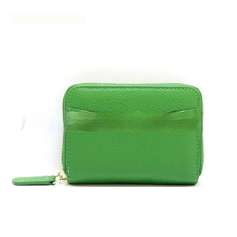 Tahke värvi nahast rahakott polüester </p>