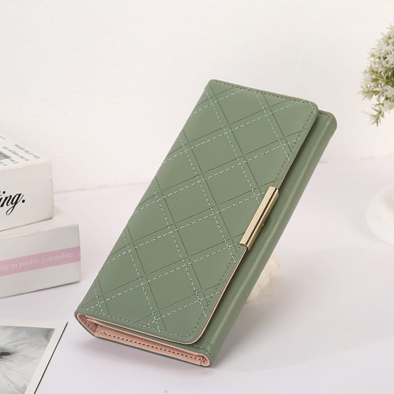 Veekindel polüester -rahakott triipude ja pesu sisekujundusega koduladustamiseks