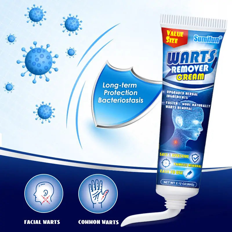 Fotmask och grädde för WART Removal hudvård vuxna