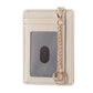 Cover Card Holder Women’s Multiple Card Slots - Cover Card Holder: Snazzy Slots in Litchi and Cross