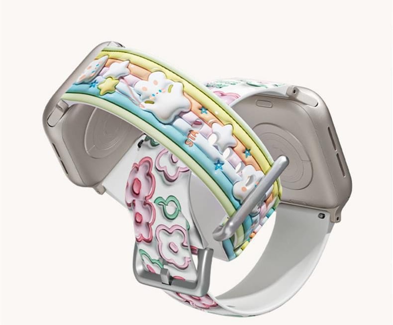 Apple Watch Smart Silicone Print Strap Collection for Sports and Style