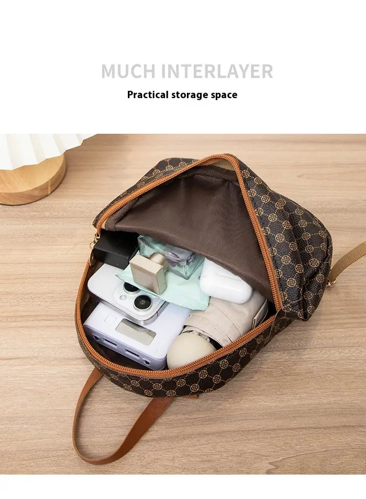 Casual Sequin Decorative Dotted Backpack with Polyester Lining for Daily