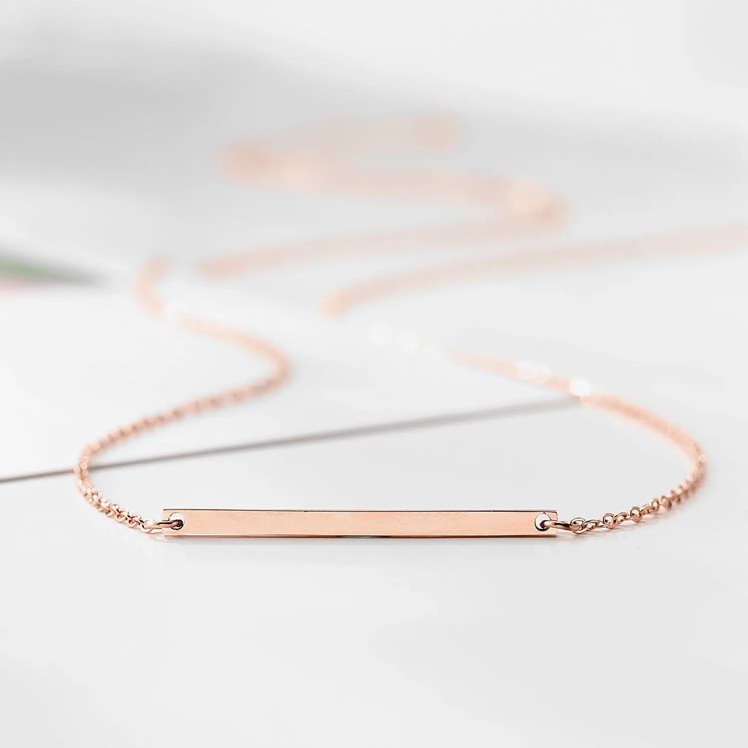 Gold Rose Silver Han Style Necklace for Women in the United States