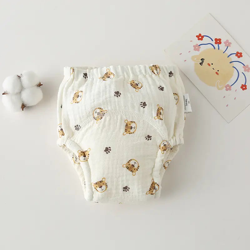 Bubble Training Pants with Gauze Diaper for Ring Urine Toddler
