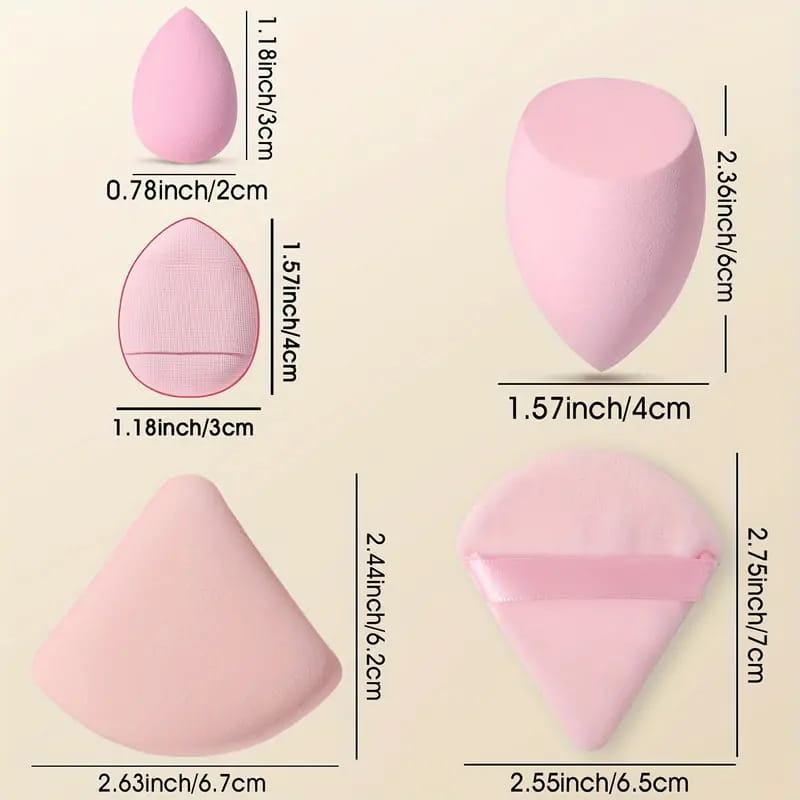 Egg Makeup Set for Face Wash Skin Care and Cosmetic Application