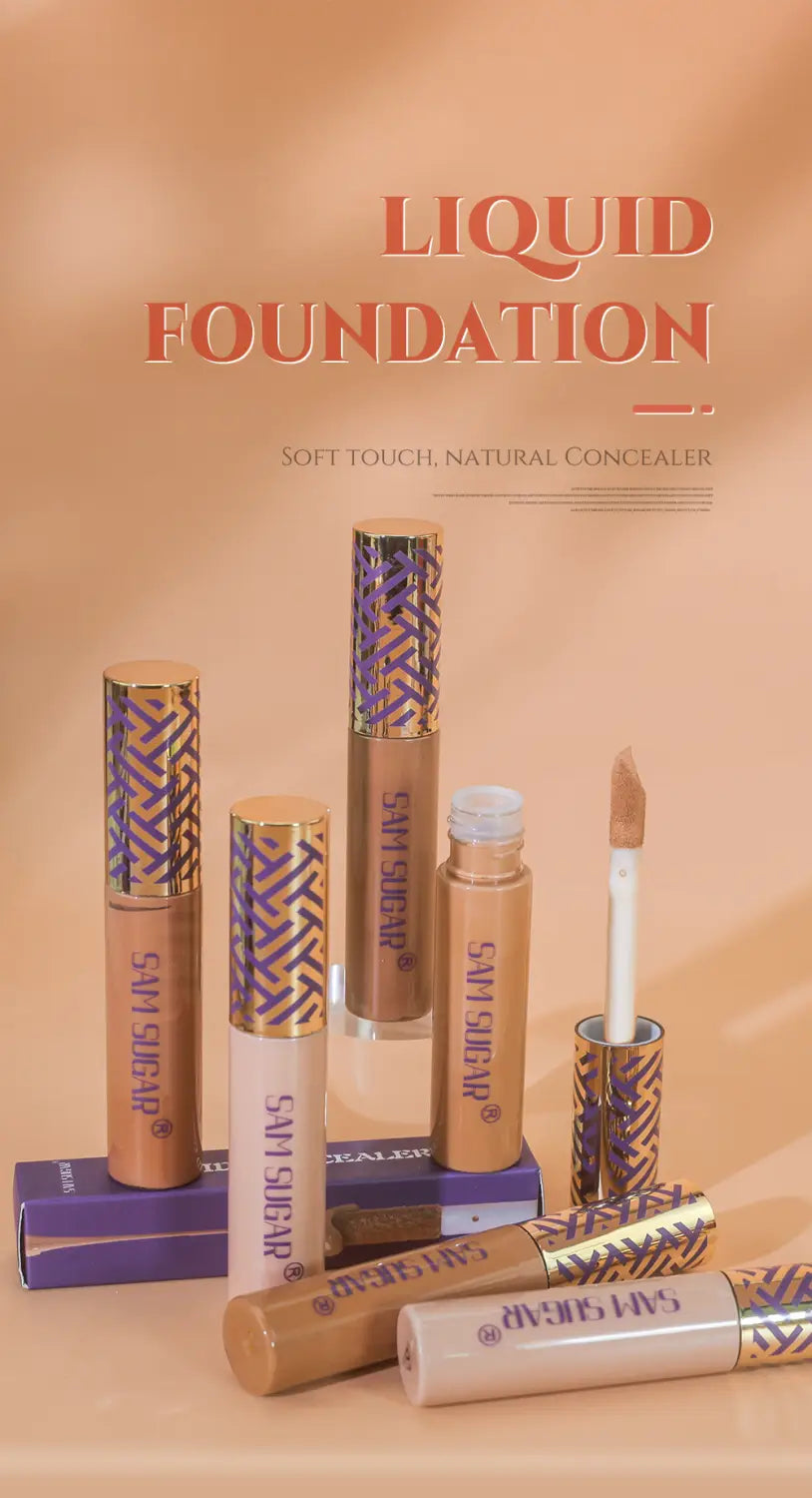 Liquid Concealer Repair Foundation for Brightening and Long-Lasting Coverage