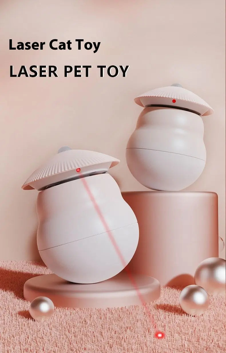 Pink lemmikloomade mänguasjad seavad koertele ja kassidele interaktiivse mängu ABS -plastkasti