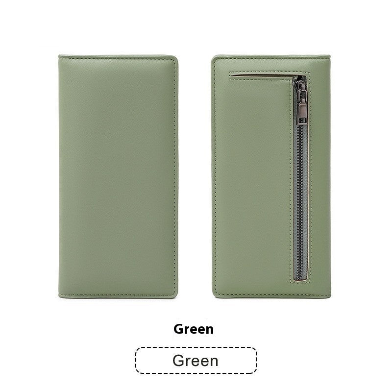 Women’s Zipper Buckle Long Wallet - Zipper Buckle Wallets for Women: Style Meets Security