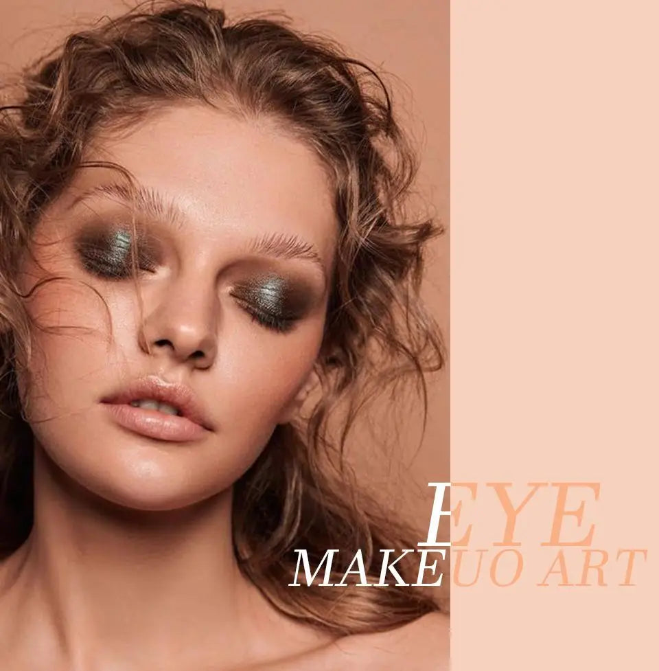 Paletă de ochi multicolori pentru ochi impermeabili machiaj de lungă durată pentru toate tonurile pielii