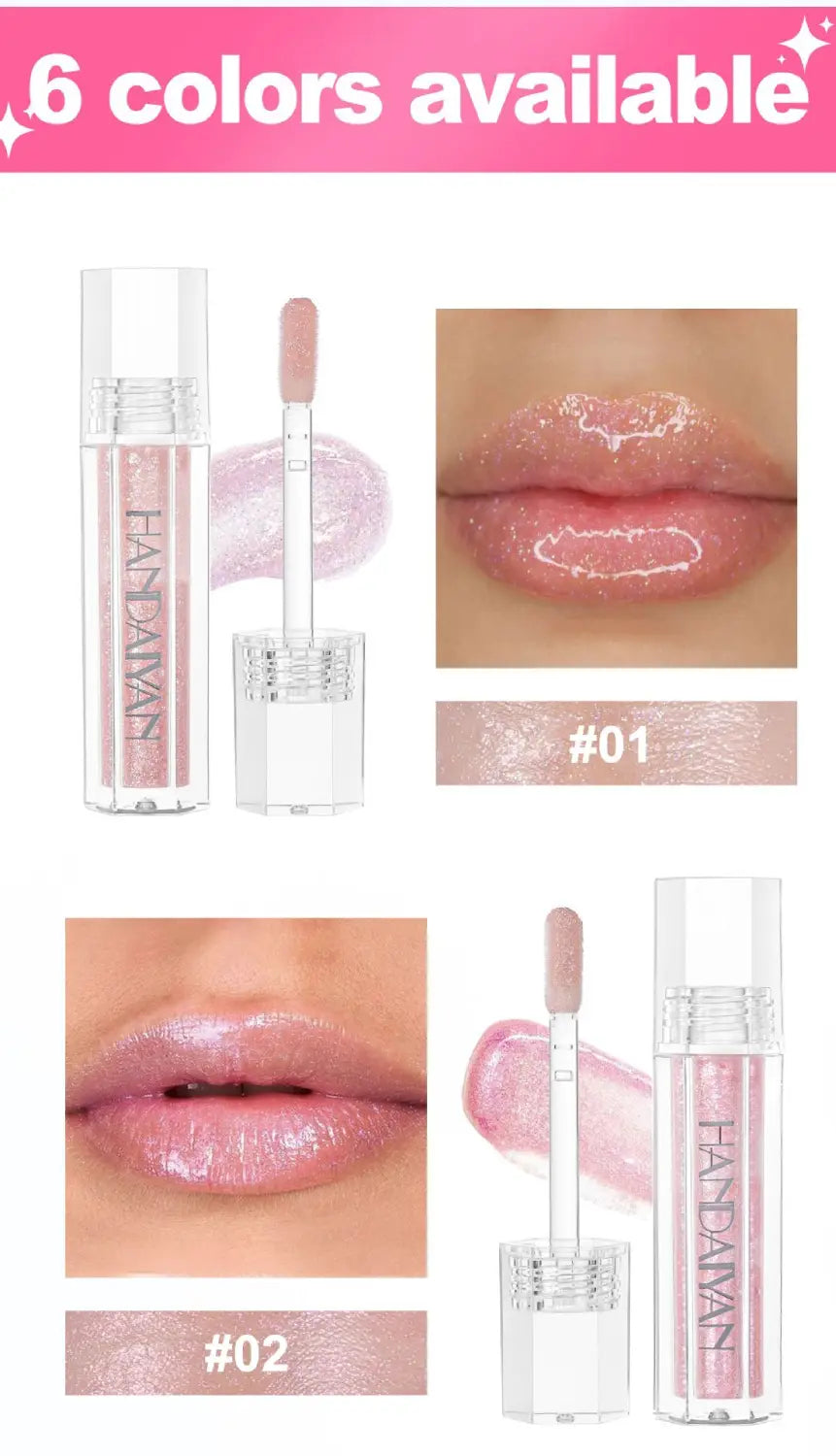 Moisturizing Pearlescent Lip Paint Long Lasting Hydrating Color