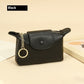 Women’s Soft Genuine Leather Handbag Type Solid Color Simple Zipper Short Coin Purse - Genuine Leather Coin Purse