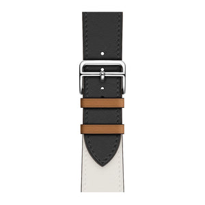 Applicable First Layer Cowhide PU Leather Watch Band Same Strap