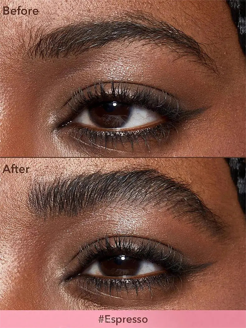 Press Eyebrow Pencil with Big Brush Hairline for Natural Look
