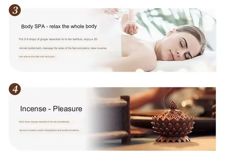 Aromaterapi Kroppsmassage Luftfuktare Vattenlöslig