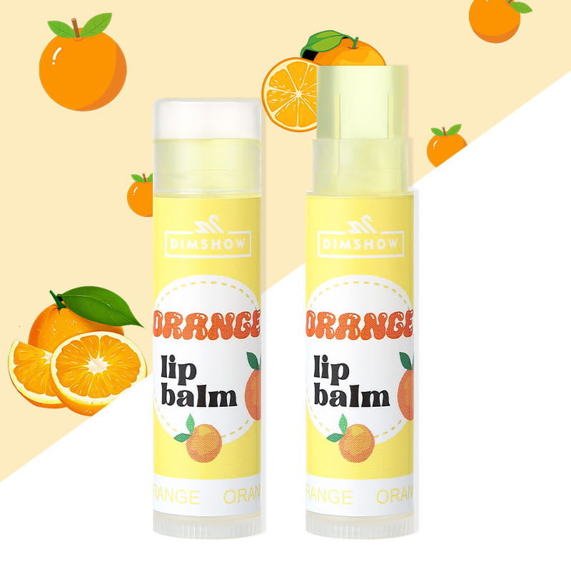 Fruit Flavor Lip Balm Set for Men and Women’s Moisturizing Care