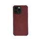 Solid Color Silicone Lambskin Phone Case